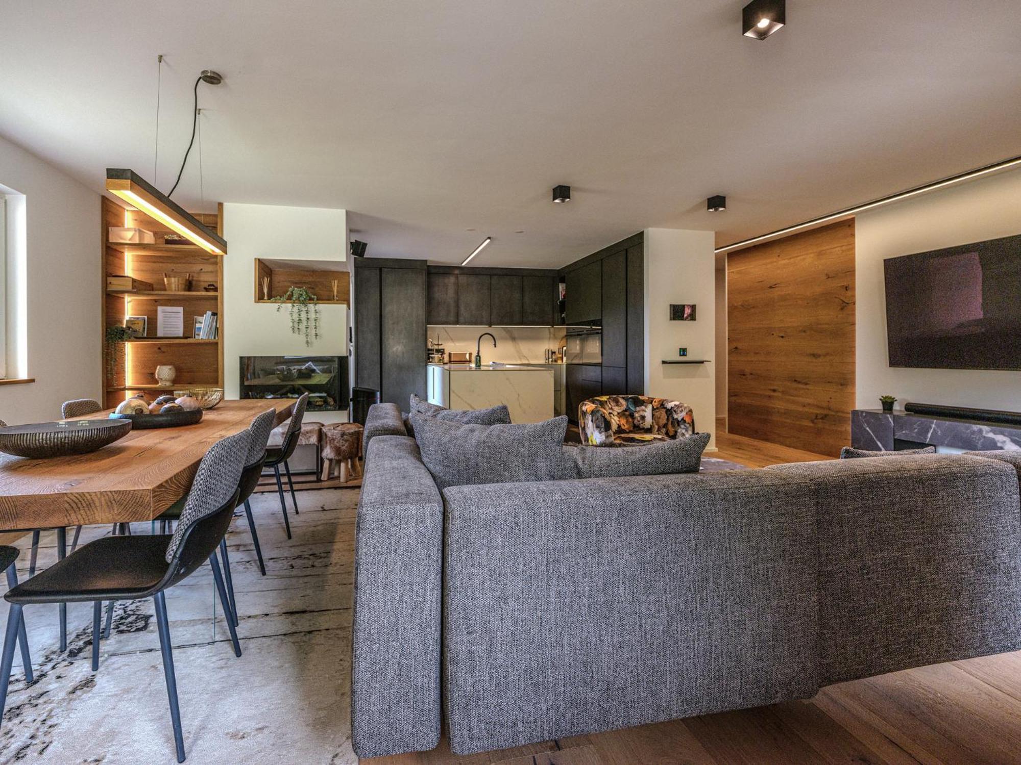 Luxury Mountain Apartment With Private Sauna And Underground Parking Sankt Moritz Buitenkant foto