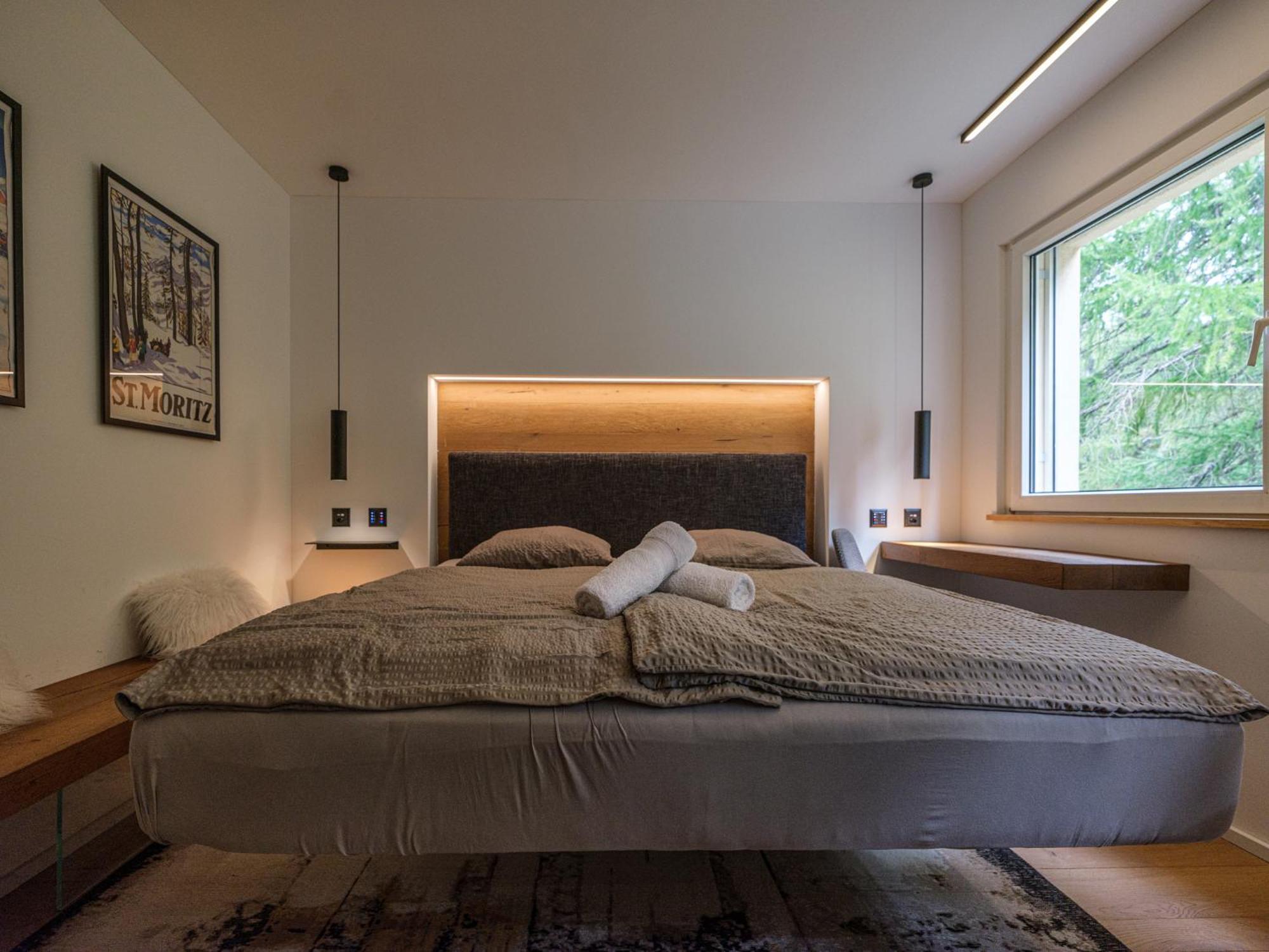 Luxury Mountain Apartment With Private Sauna And Underground Parking Sankt Moritz Buitenkant foto