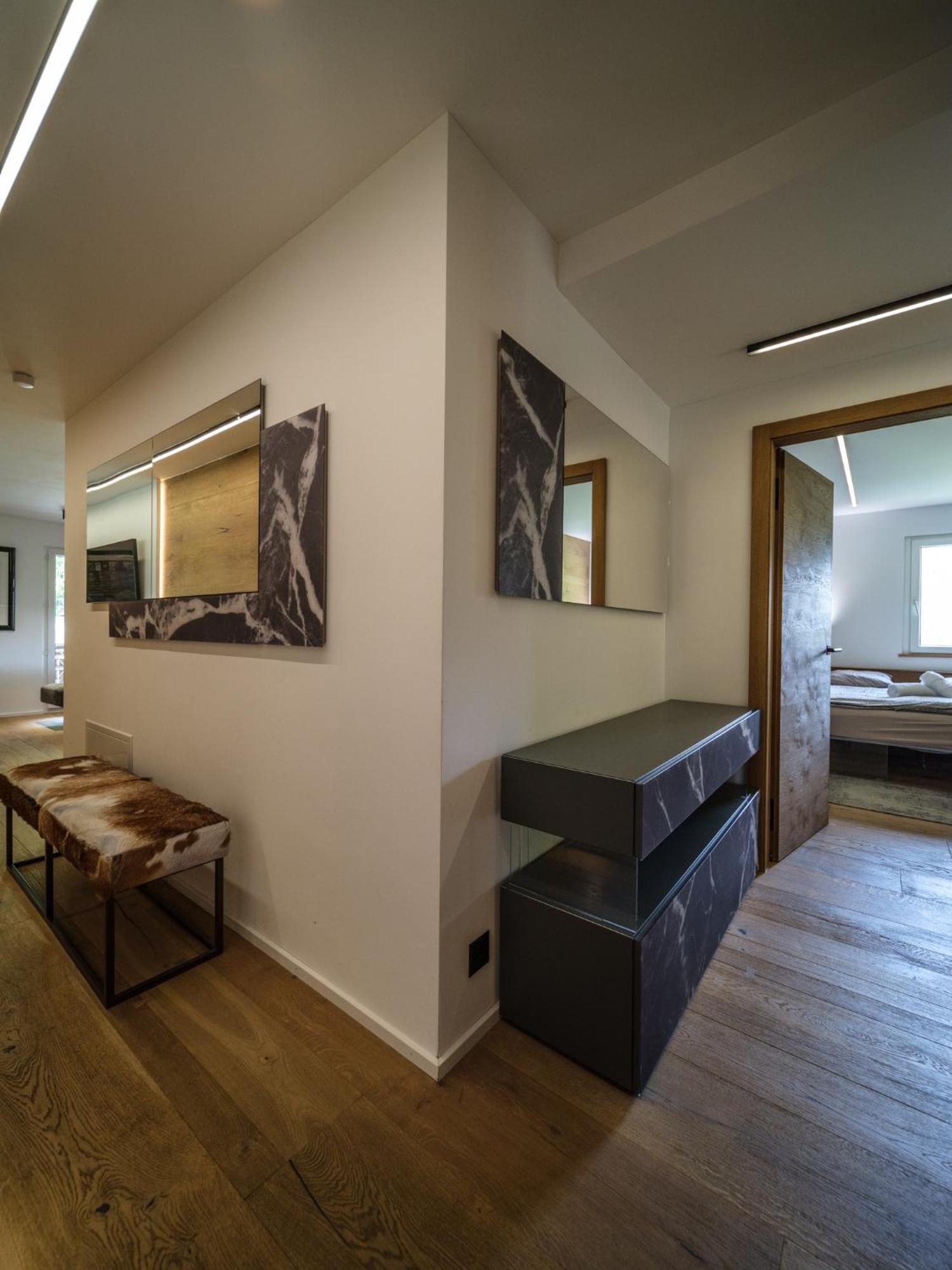Luxury Mountain Apartment With Private Sauna And Underground Parking Sankt Moritz Buitenkant foto