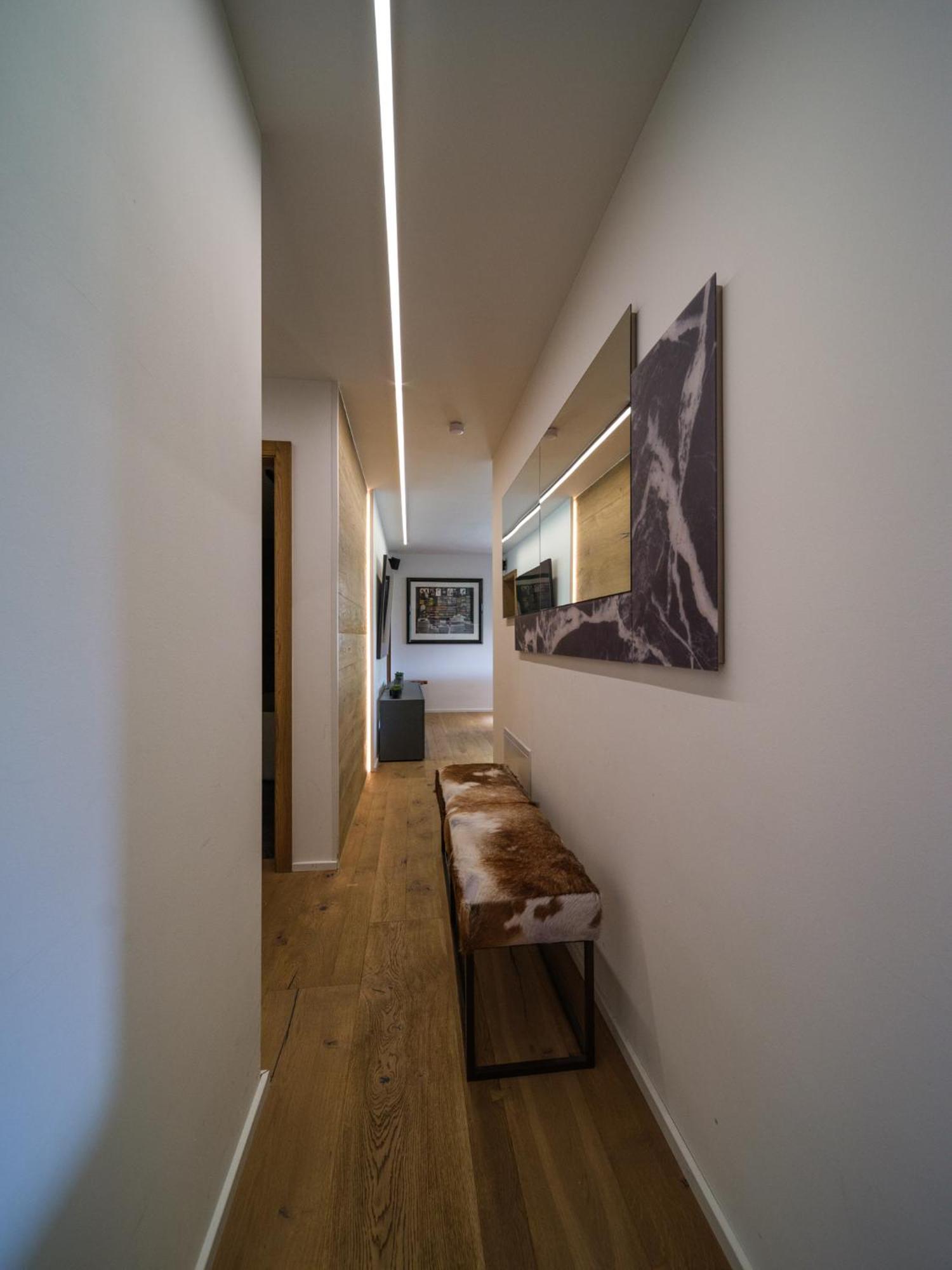 Luxury Mountain Apartment With Private Sauna And Underground Parking Sankt Moritz Buitenkant foto